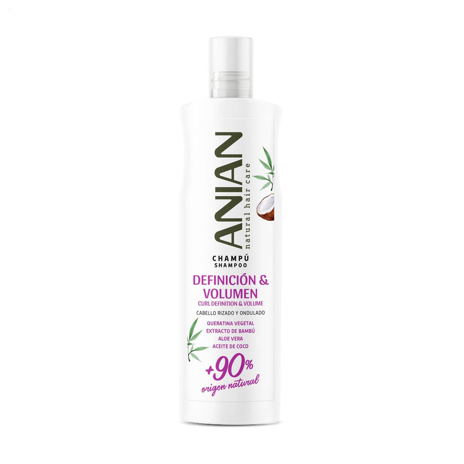 Шампунь для волосся Anian Natural Definition &amp; Volume Shampoo, 400 мл